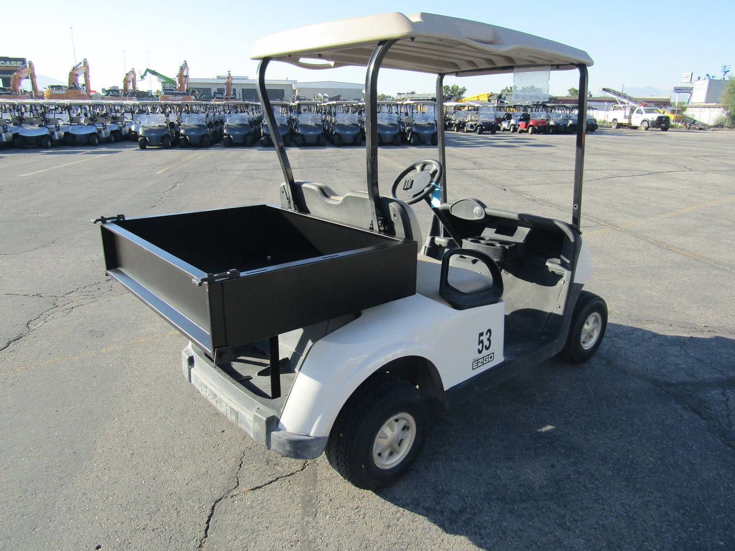EZGO RXV ELITE LITHIUM STEEL-BOX BED UTILITY