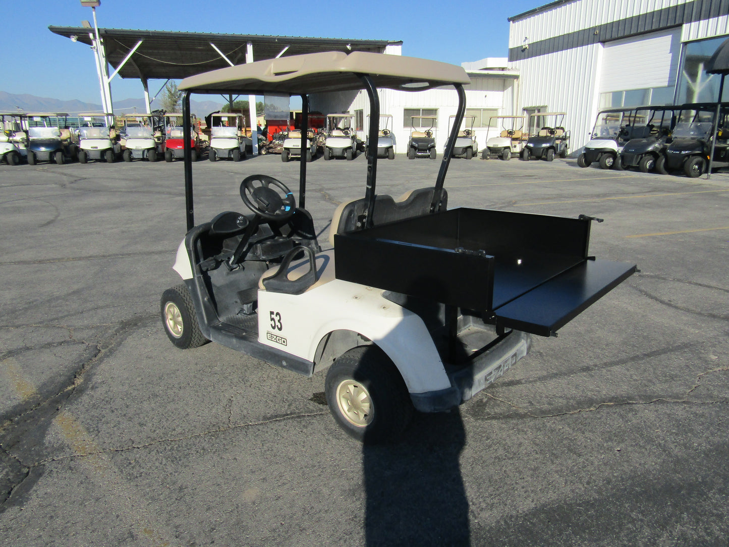 EZGO RXV ELITE LITHIUM STEEL-BOX BED UTILITY