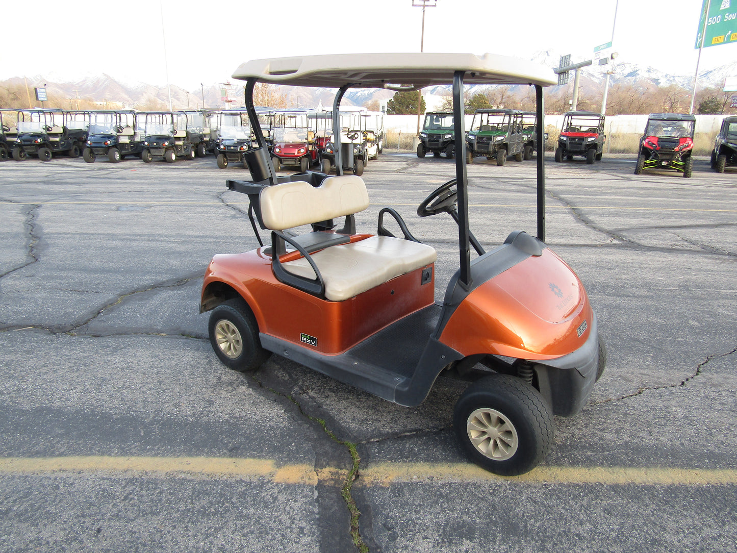 EZGO RXV ELITE LITHIUM GOLF CAR