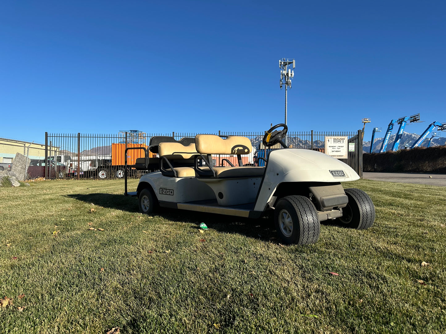 EZGO SHUTTLE 6-PASSENGER ELECTRIC