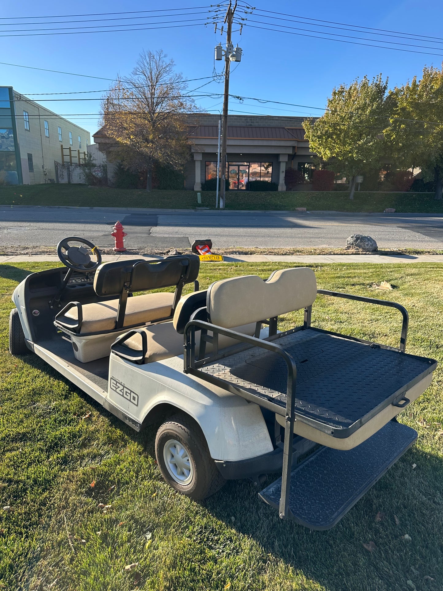 EZGO SHUTTLE 6-PASSENGER ELECTRIC