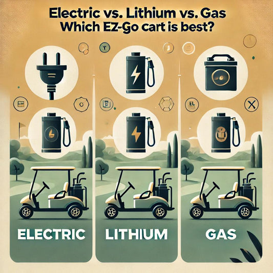 Electric vs. Lithium vs. Gas: Choosing the Right Golf Cart for You